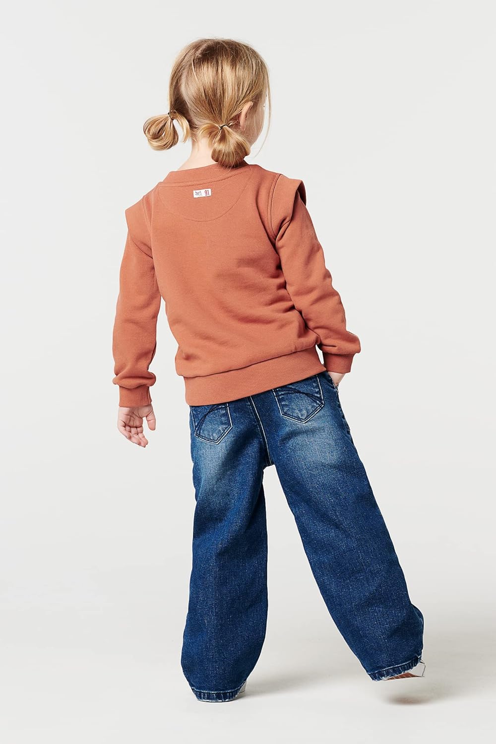 Noppies Mädchen Girls Denim Pants Wide Leg Fit Kik Jeans 104 Dark Blue, 104 Dark Blue