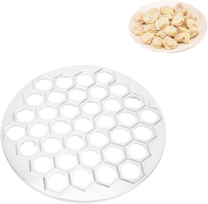 Beufee Russische Ravioli Maker Edelstahl, Pelmeni Maker Form Pelmeni Form Metall Ravioli Presse Und
