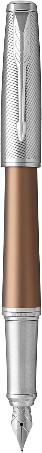 Parker Urban-Füllfederhalter, Premium Orange, Federstärke M, mit blauer Tinte (1931624) Geschenkbox