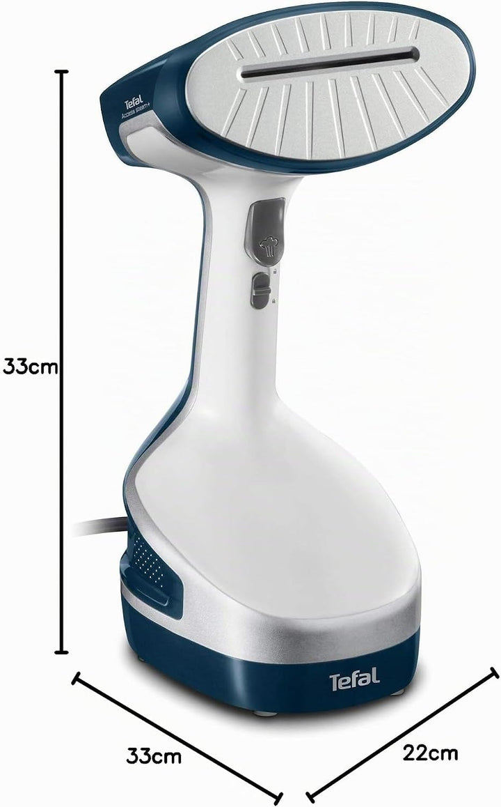 Tefal DT8100 Dampfbürste Access Steam+ | inkl. Dampfhaube, Fusselbürste, Kleiderhaken | 190 ml Wasse