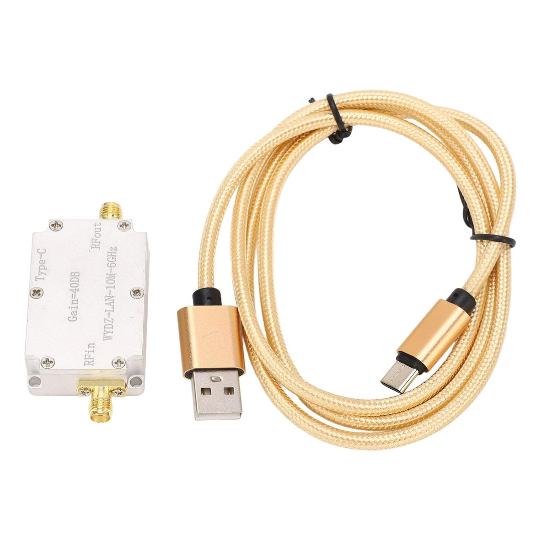 HF-Verstärker 40DB Hohe Verstärkung 10M Bis 6 GHz Breiter Rauscharmer Breitbandverstärker Übertragun