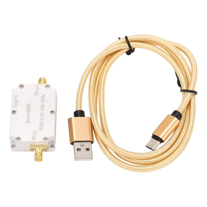 HF-Verstärker 40DB Hohe Verstärkung 10M Bis 6 GHz Breiter Rauscharmer Breitbandverstärker Übertragun