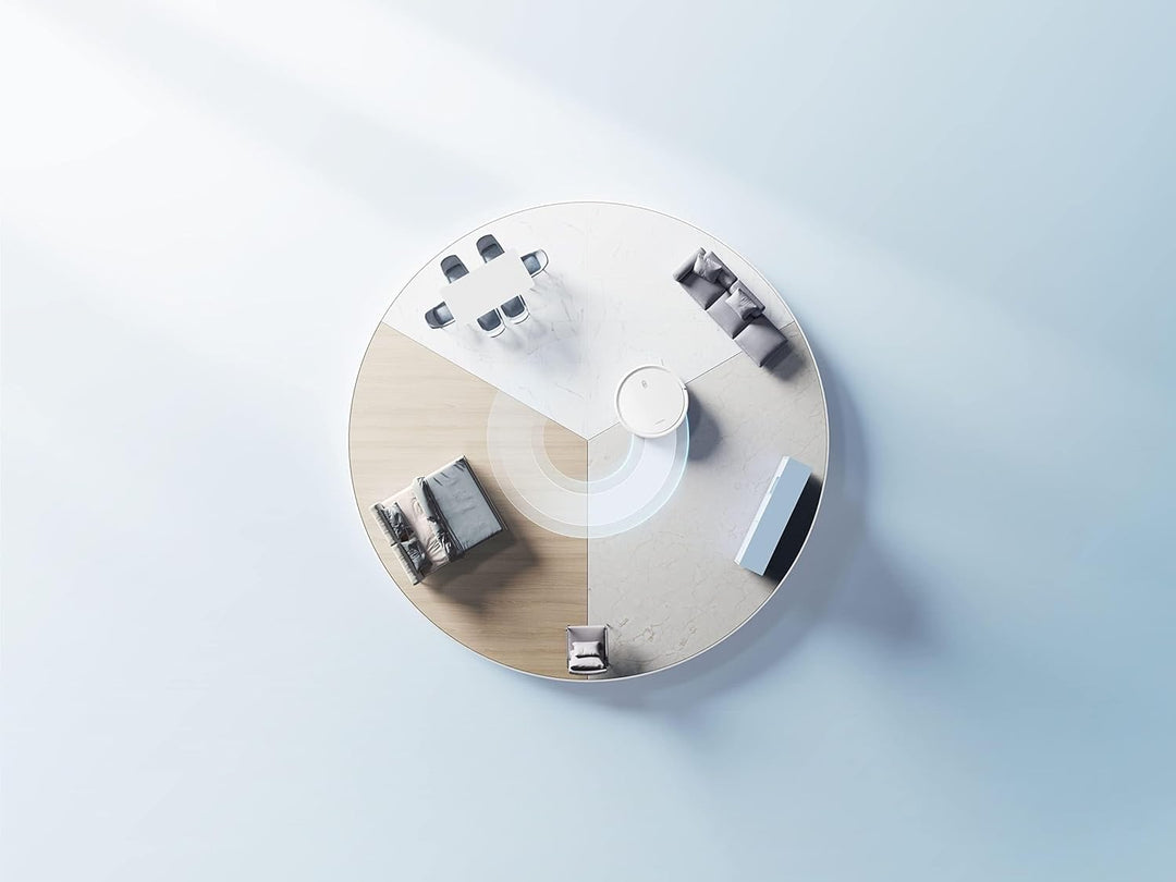 Xiaomi E12 Saugroboter mit Wischfunktion 2 in 1, 4000 Pa Saugkraft, APP Steuerung, 110 Min Laufzeit,