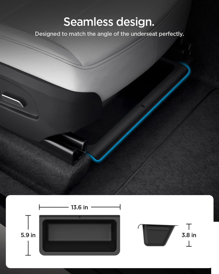 Spigen Tesla Model Y Juniper (Standard/Premium/Performance 2025–2026) Untersitz-Aufbewahrungsbox [1e