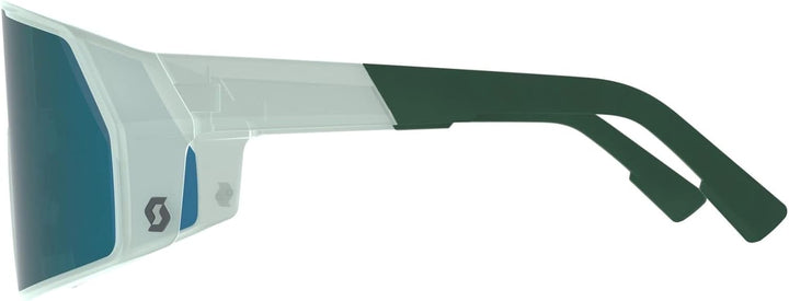 Scott Pro Shield Wechselscheiben Fahrrad Brille grün/grün chrome