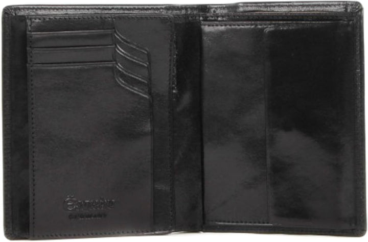 Esquire Toscana Geldbörse III Leder 10 cm Schwarz, Schwarz