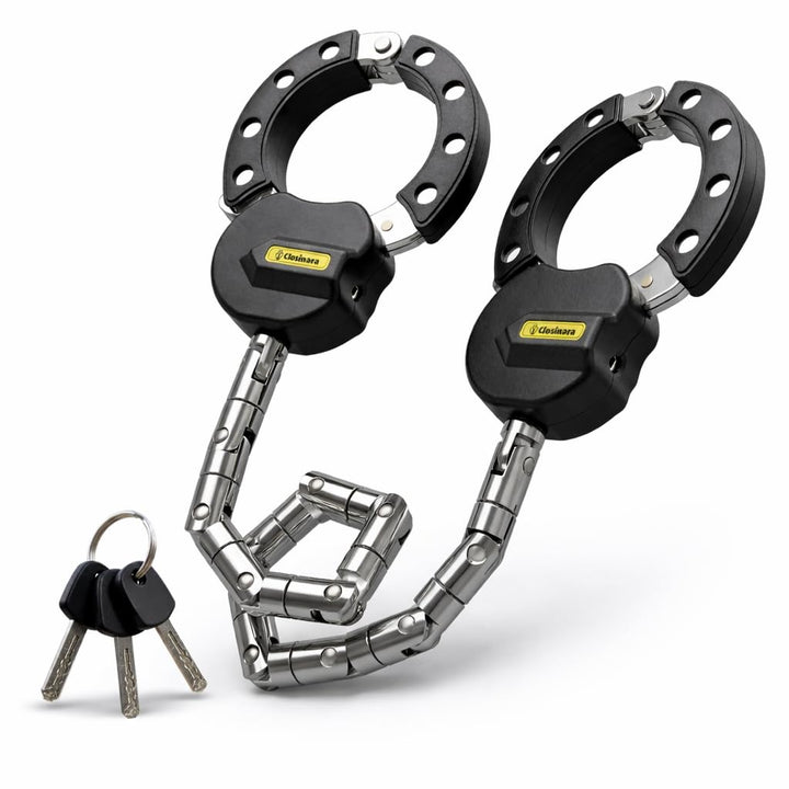 Handschellenschloss E-Scooter mit FLEX-TECHNOLOGIE für Roller, E-Bike & MTB-Bike - Kettenschloss & F