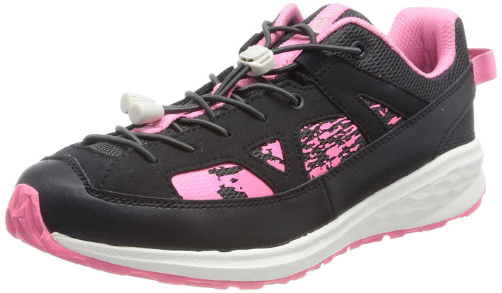 Jack Wolfskin Villi Sneaker Low K Unisex Kinder Walking-Schuh 36 EU Phantom, 36 EU Phantom