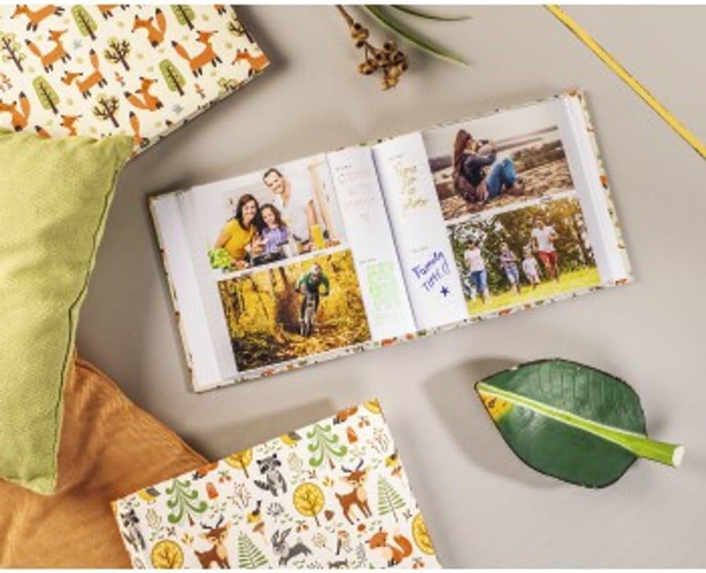 Hama Fotoalbum zum Einkleben von Kinderfotos (Fotoalbum zum Selbstgestalten DIY 100 Seiten für 400 F