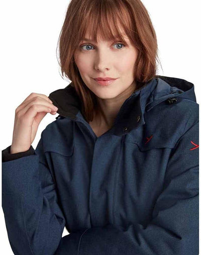 Y by Nordisk Tana Elegant Isolierter Daunenmantel Damen blau