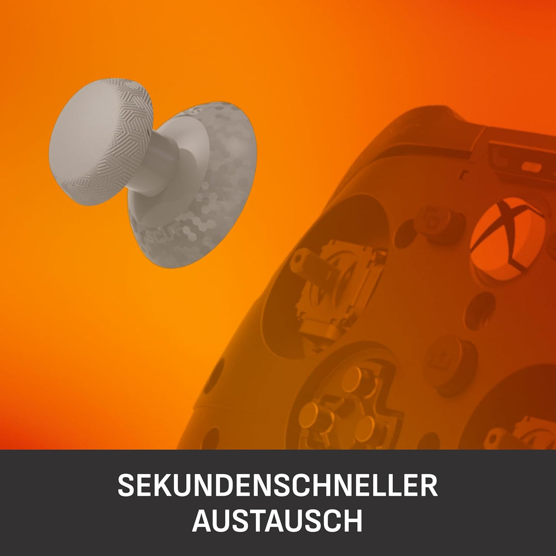 SCUF Valor PRO Thumbstick-Ersatzkit – 1 Kurzer Konkaver, 1 Kurzer Gewölbter, 1 Langer Konkaver, 1 La