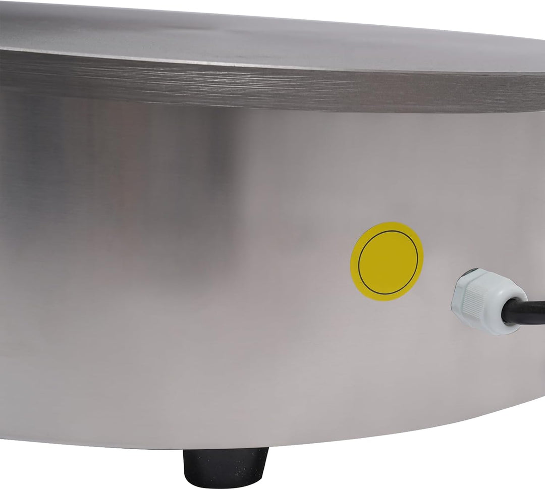 Crepes Maker Crepes Platte,Elektrische Crepe Maker, Crepe Maker mit Spreader &amp; Spatula,17,7 Zoll,3 k