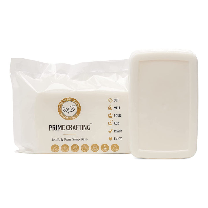 1kg BIO Sheabutter Seifenbasis zur Seifenherstellung - SLS &amp; SLES Frei - Glycerinseife Rohseife zum