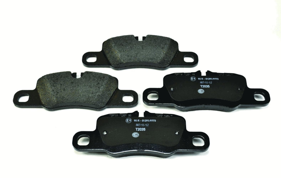 HELLA PAGID 8DB 355 015-651 Bremsbelagsatz - T2035 - Dicke/Stärke: 16mm - Bremssystem: Brembo - für
