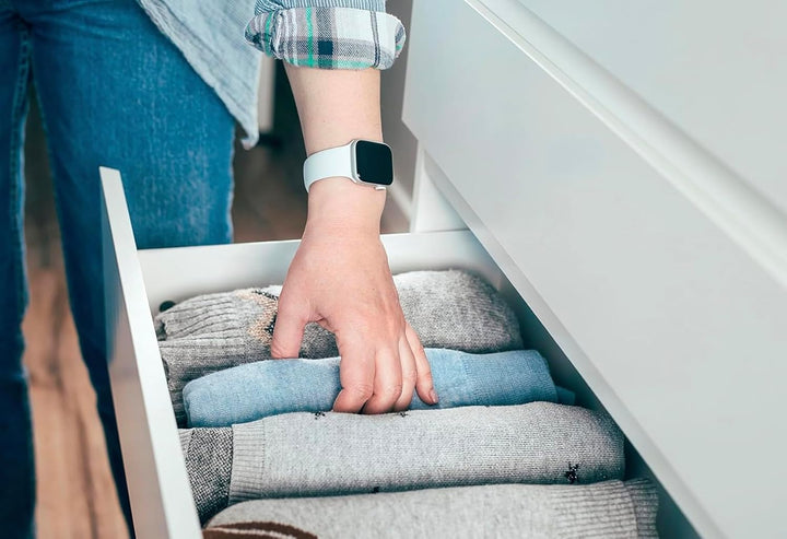 AMIX ELITE BOX Schubladensystem mit Vollauszug &amp; Soft-Close – Slim Drawer mit Glas-Seiten – Höhe 167