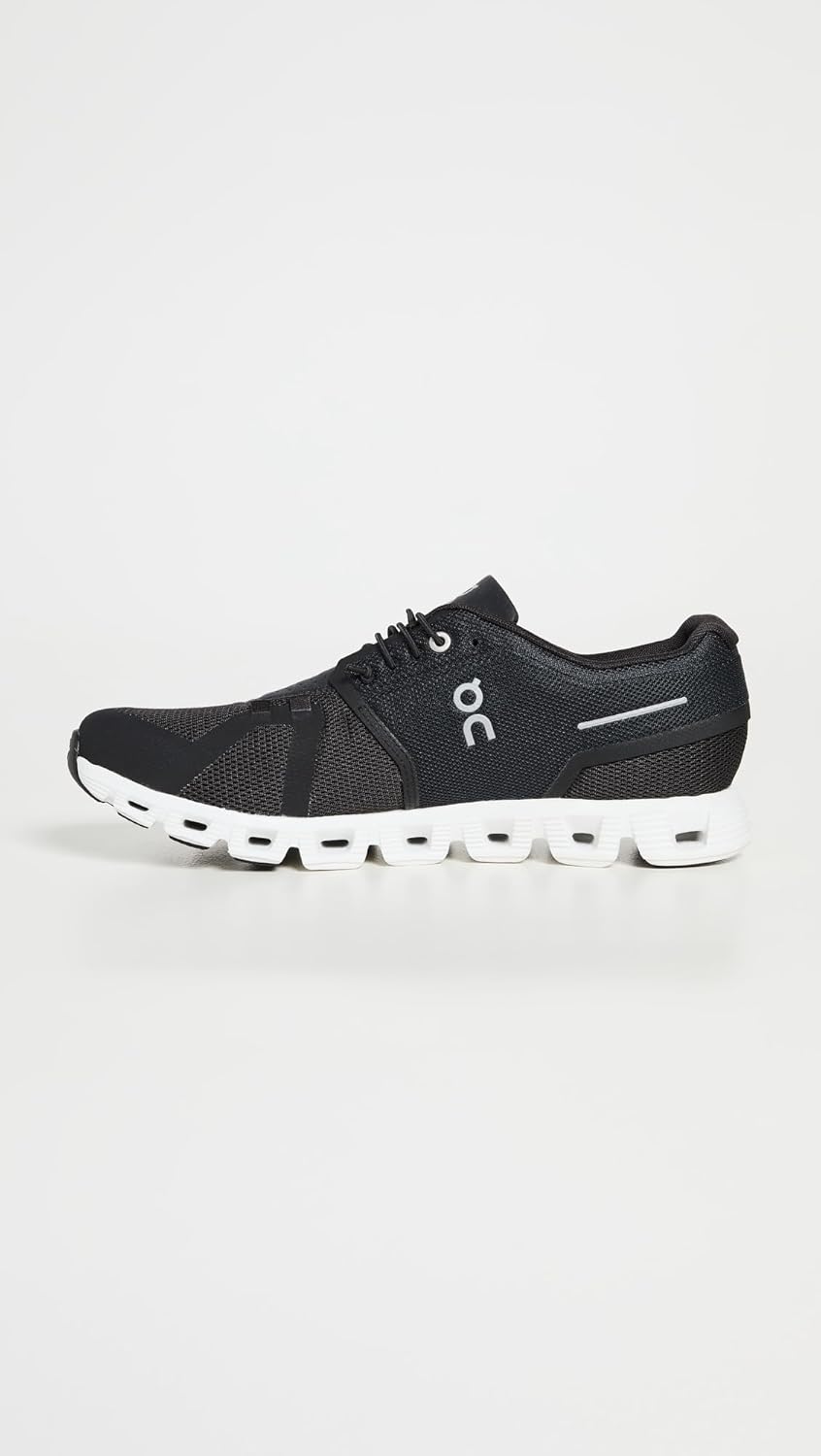 ON Cloud 5 Herren Sneaker 40.5 EU Schwarz, 40.5 EU Schwarz