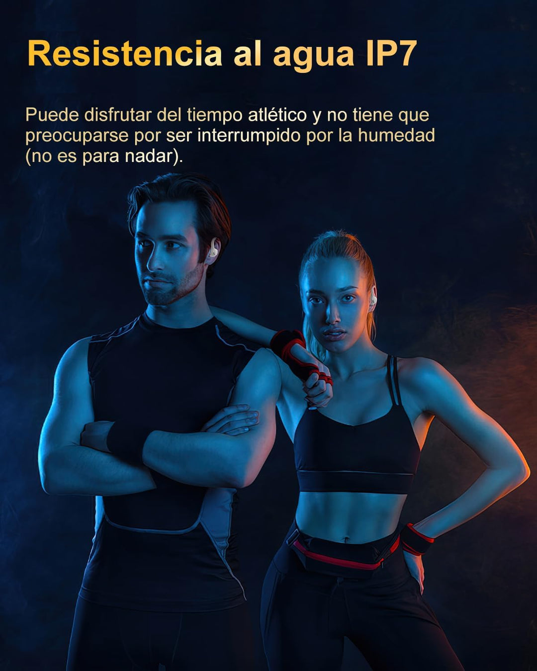 Bluetooth Kopfhörer Sport, in Ear Kopfhörer Kabellos Bluetooth 5.3 mit HD Mic, Herausragender Sound,