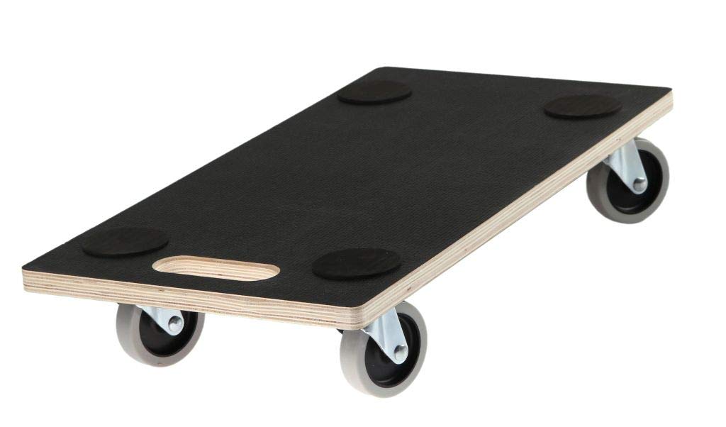 SWV Rollbrett Siebdruck + TPE Transportroller Möbelroller 200 kg (1), 1
