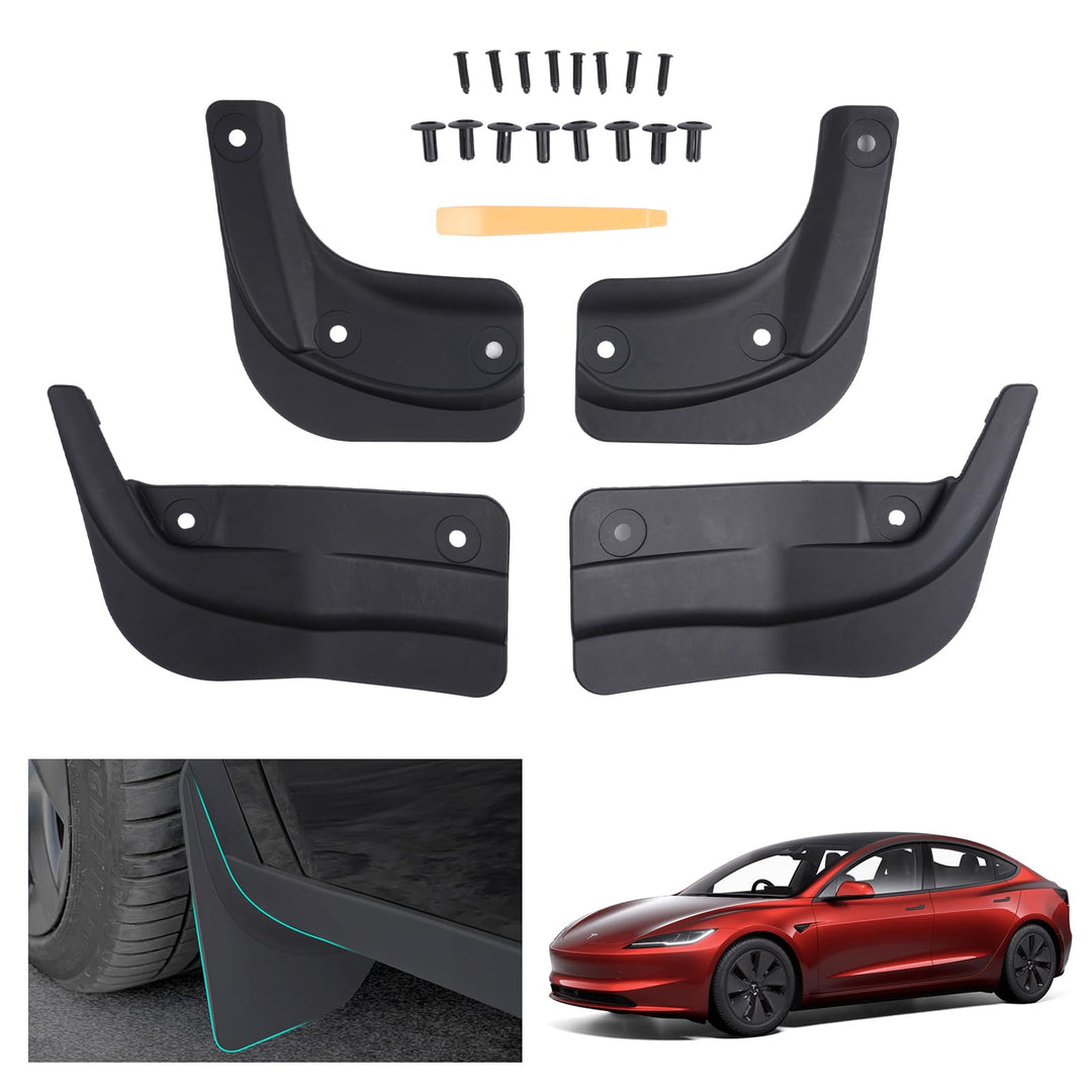 GAFAT Neu Tesla Model 3 Highland Schmutzfänger 2024 2025, Tesla Model 3 2024 Highland Mud Flaps Kotf