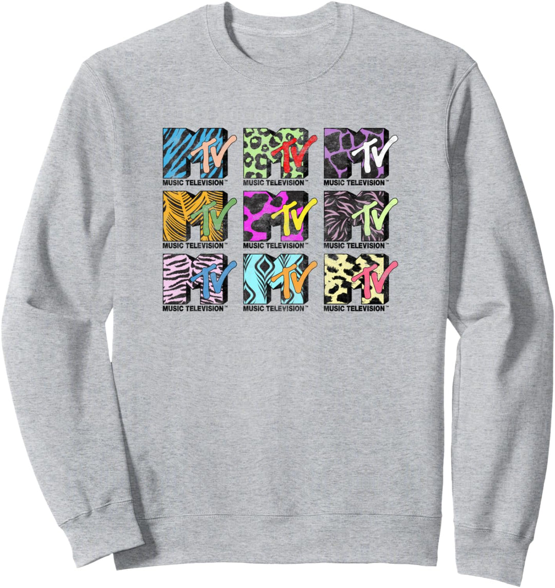 MTV 9 Logos of the Nineties Sweatshirt