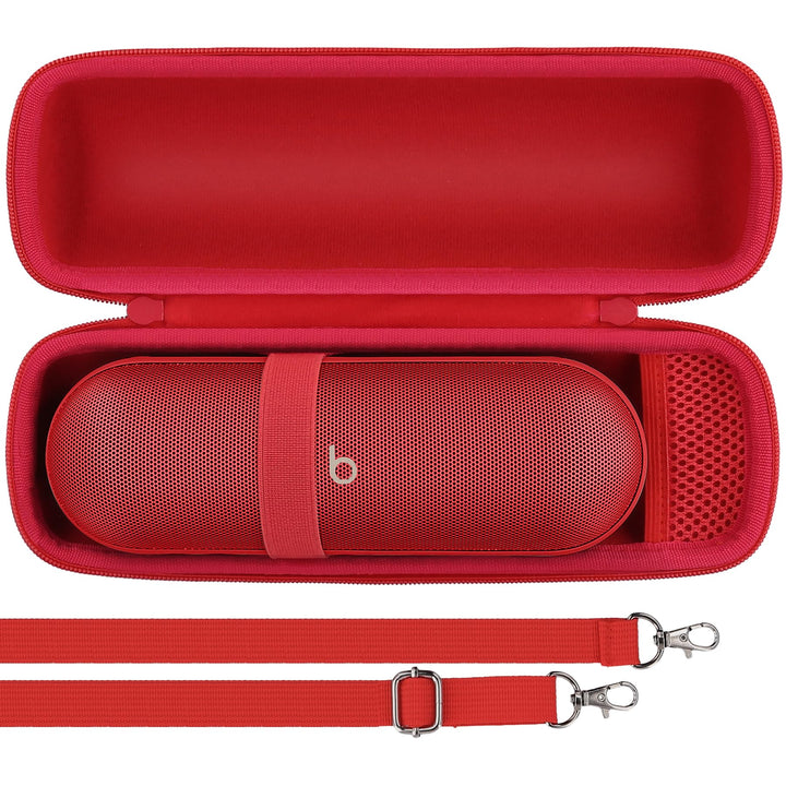 co2CREA Hart Reise Schutz Hülle Etui Tasche für Beats Pill Tragbarer Bluetooth Lautsprecher, Beats b