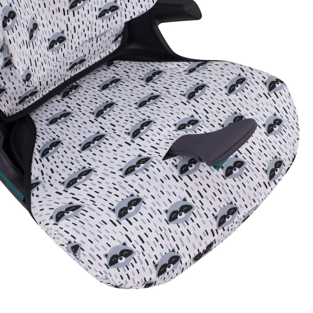 JYOKO KIDS Bezug kompatibel mit Britax Romer Kidfix, aus Baumwolle (Romer Kidfix I-SIZE, RACCOON), R