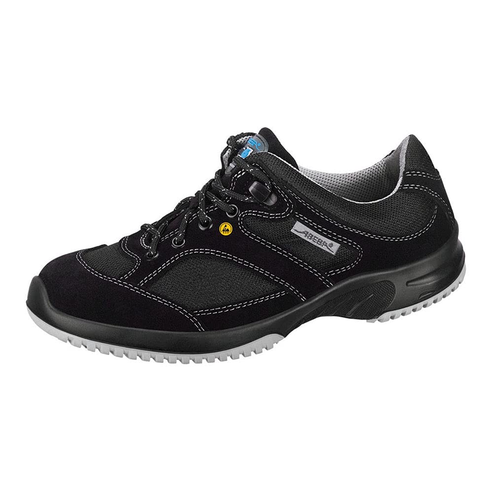 ABEBA 31721 UNI6 ESD Niedriger Schuh, S1, SRC, Schwarz, Grösse 46 46 EU, 46 EU