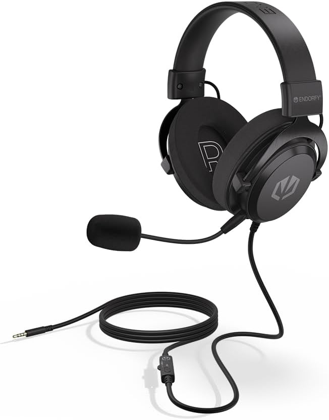 ENDORFY VIRO Infra, over ear headphones, fabric earpads, detachable microphone | EY1A003