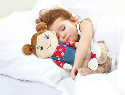 Clementoni 17737 My Soft Doll, Olivia-Kuschelpuppe, Weiche Stoffpuppe Für Babys Ab 1 Jahren, Geschen