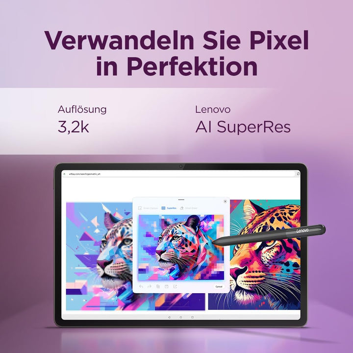 Lenovo Yoga Tab Tablet | 11.1" 3.2K LTPS Display | 16:10 | Qualcomm Snapdragon 8 Gen 3 | 12GB RAM |