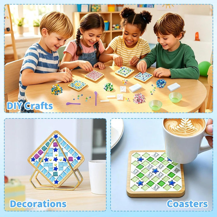 Kuvarix Mosaik Bastelset Kinder, A