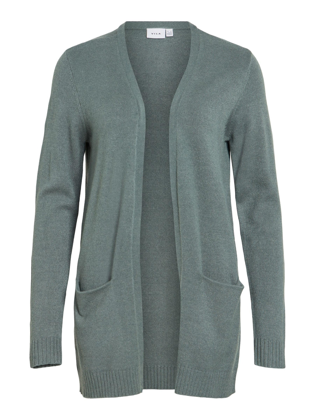 Vila Female Strickjacke VIRIL Basic Strick | Cardigan XS Balsam Green1, XS Balsam Green1