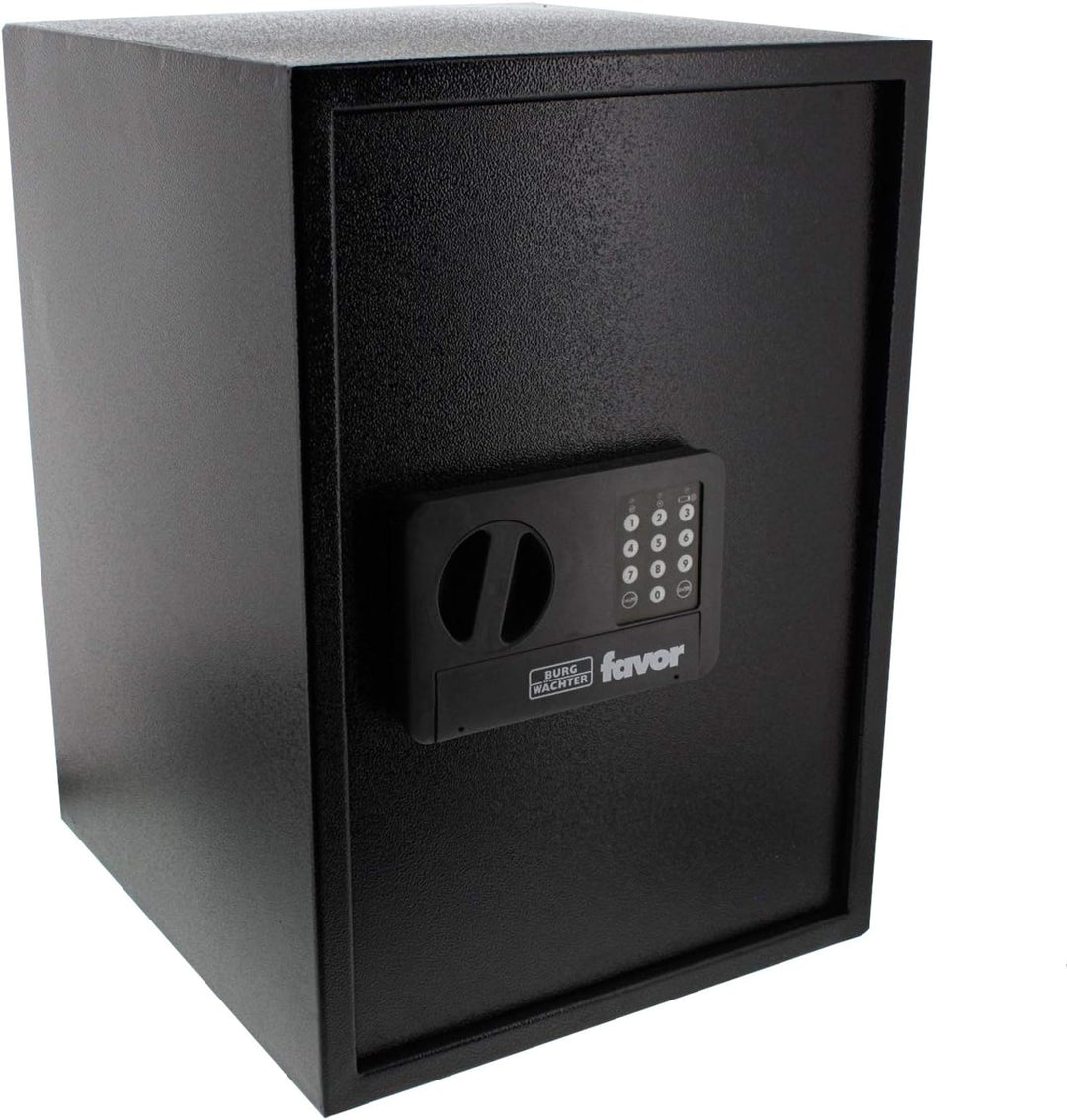 Burg-Wächter Möbeltresor mit Elektronikschloss, inkl. Fachboden, Favor, 55,0 l, 16,5 kg, S9 E, schwa