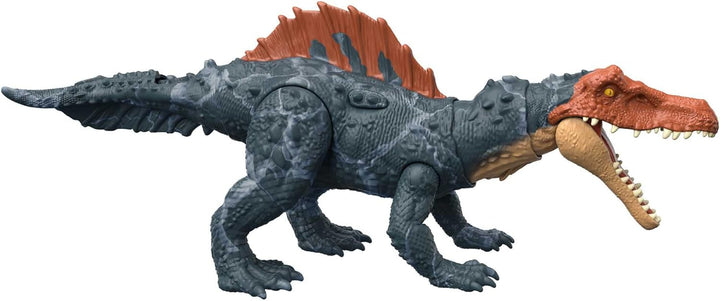 Mattel Jurassic World: Ein neues Zeitalter Massive Action Siamosaurus Dinosaurierfigur, Angriffsbewe
