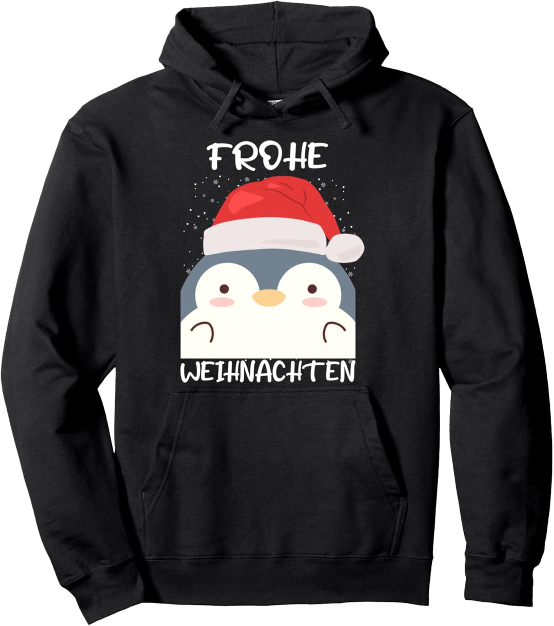 Pinguin Pulli Merry Christmas Pinguin Frohe Weihnachten Pullover Hoodie