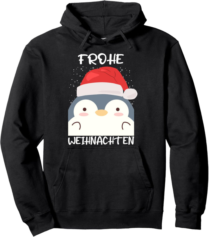 Pinguin Pulli Merry Christmas Pinguin Frohe Weihnachten Pullover Hoodie