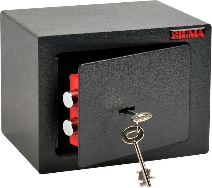 Sigma Minitresor KSF 2317, 17 x 23 x 17 cm, mit Schloss, 3,9 kg