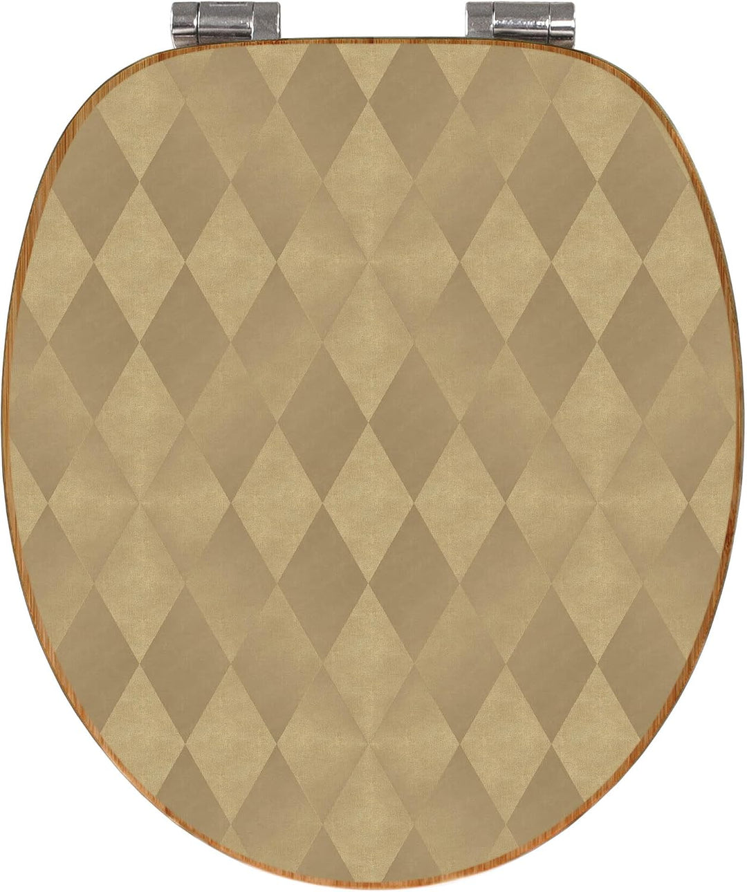 banjado Design WC Sitz Bambus Absenkautomatik 45,8x37,5cm - Toilettendeckel mit Absenkautomatik Holz