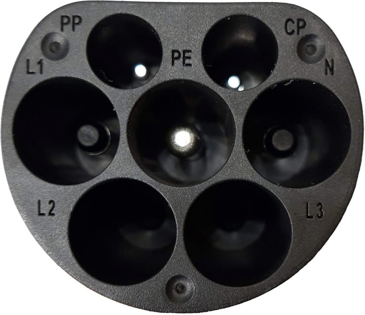 EV Expert Ladekabel TYP 1 für Elektroautos | 32A | 1phasig | 5-8 Meter (5 Meter), 5 Meter