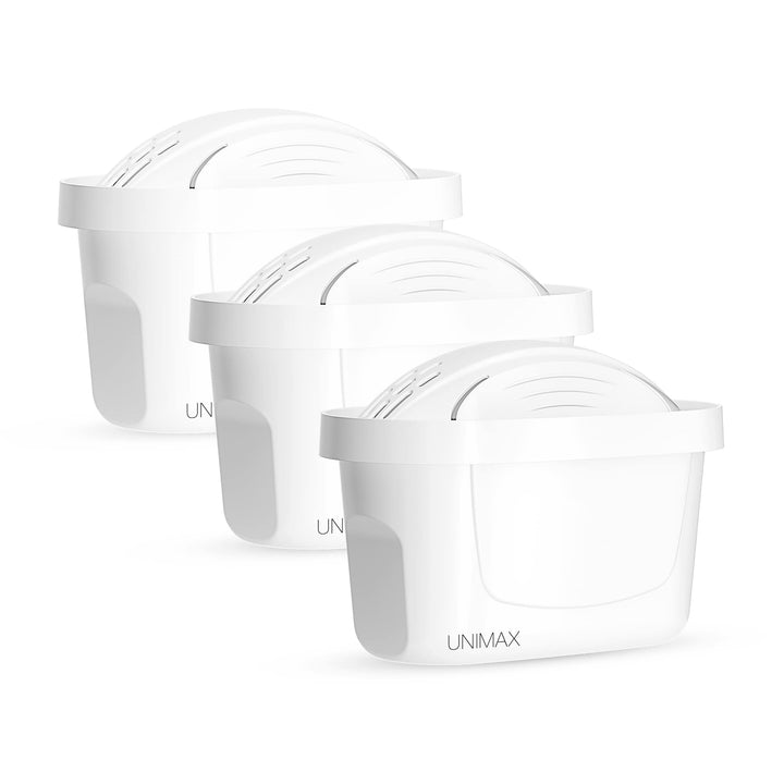 Dafi Standard Unimax Filter 3er Pack - BPA-frei Wasserfilter-kartuschen kompatibel mit Unimax Filter