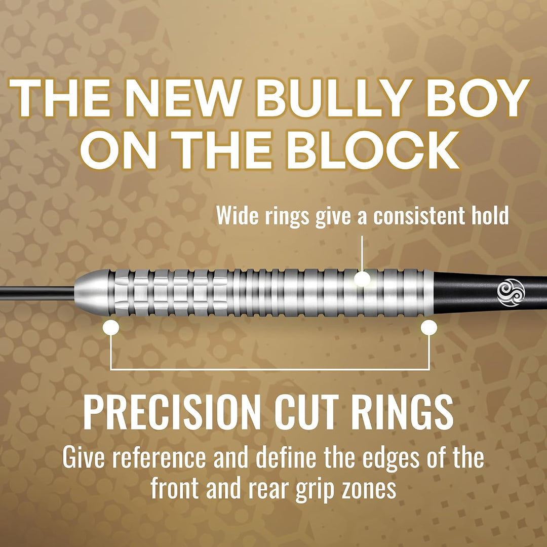 Shot! Steel Darts Michael Smith Bully Boy Precision 80% Tungsten Steeltip Darts Steeldart Hochwertig