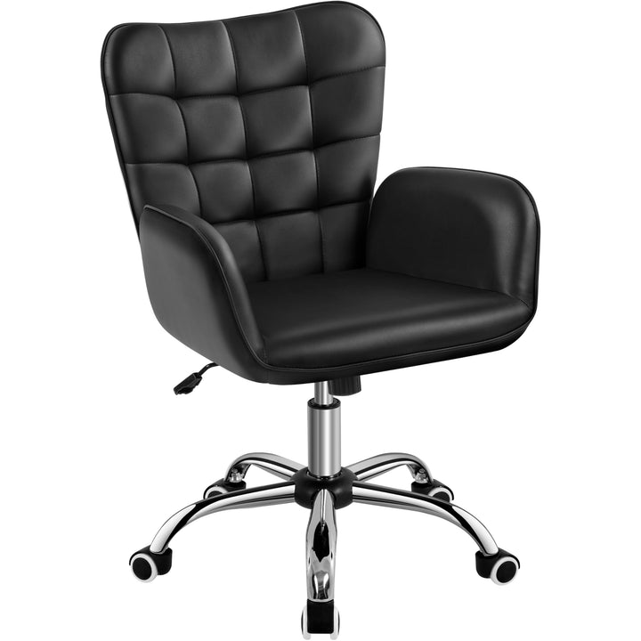 Yaheetech Bürostuhl Ergonomischer Schreibtischstuhl Bürohocker Arbeitsstuhl Drehstuhl höhenverstellb