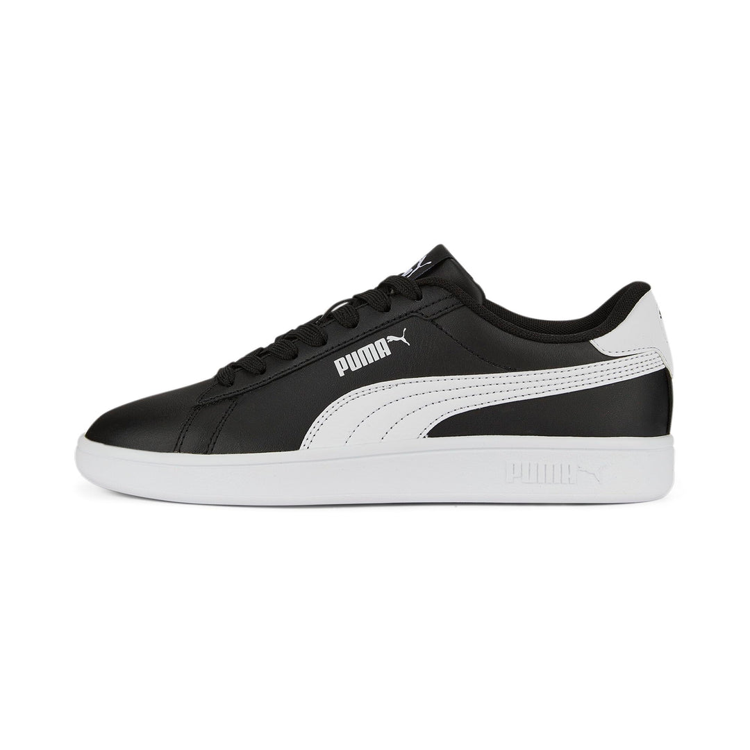 PUMA Unisex Kinder Smash 3.0 L Jr Sneaker, Puma Black Puma White