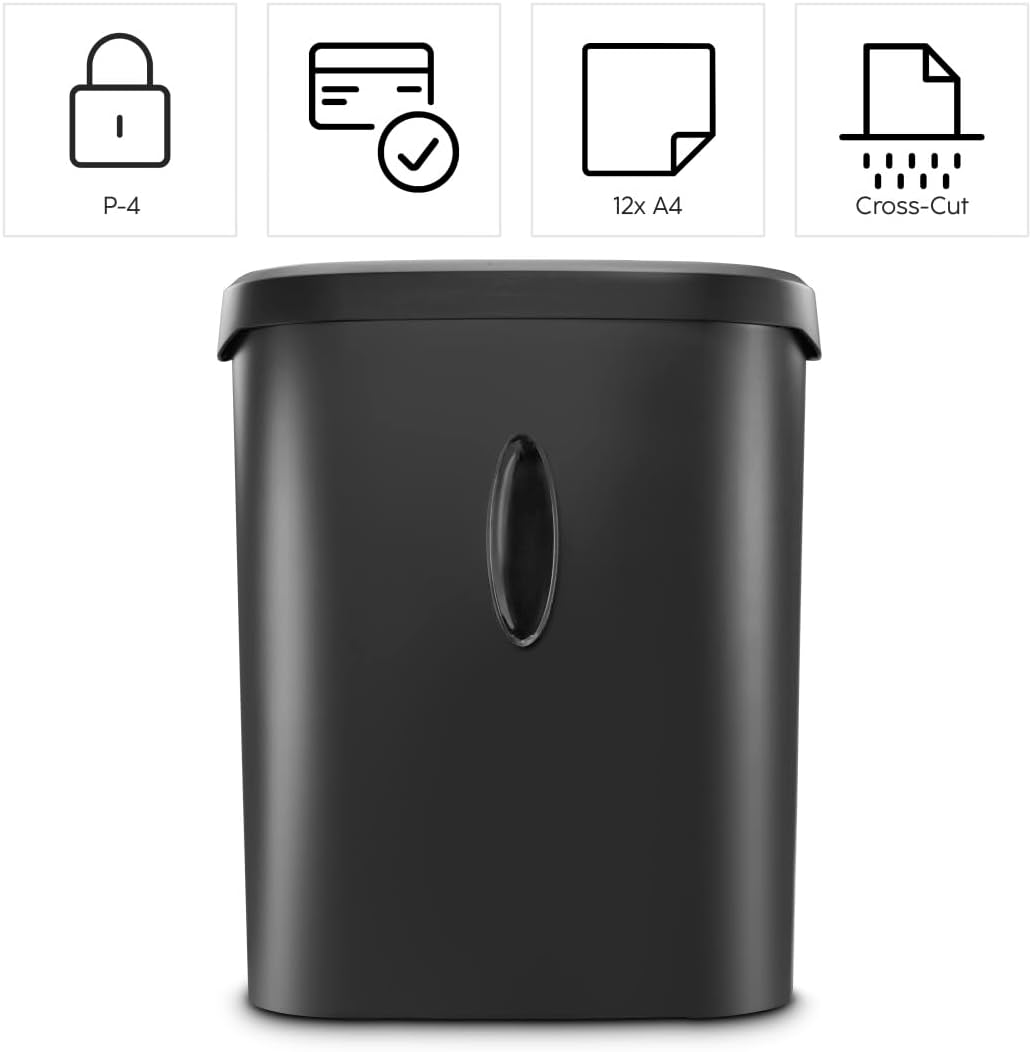 Aktenvernichter Safe X120, Schredder mit Sicherheitsstufe P4 T4 E3