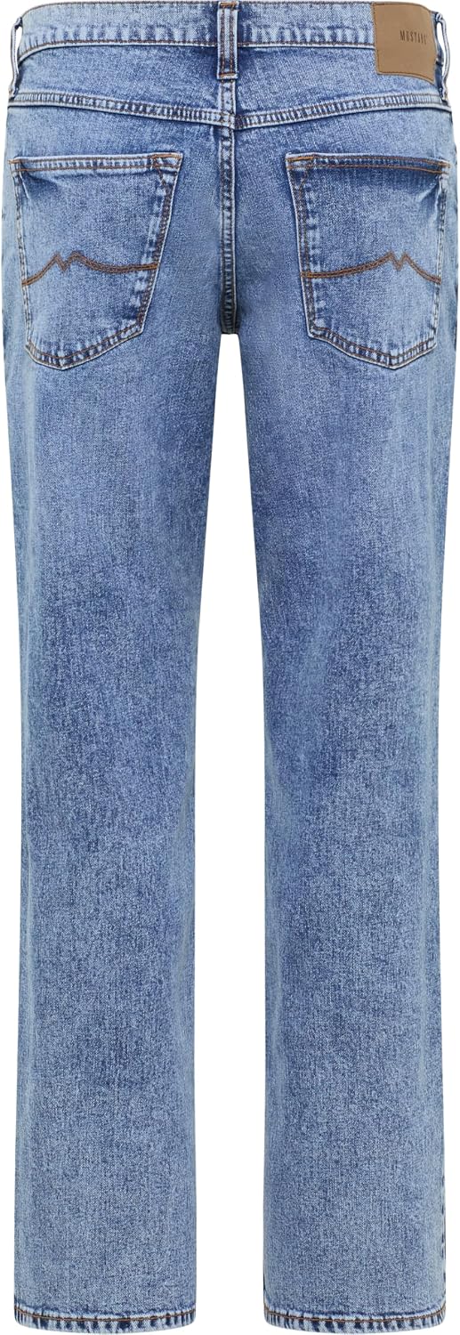 MUSTANG Jeans Herren Stretch Big Sur Regular Fit Jeanshose Hose Denim Blau Schwarz 30 31 32 33 34 36