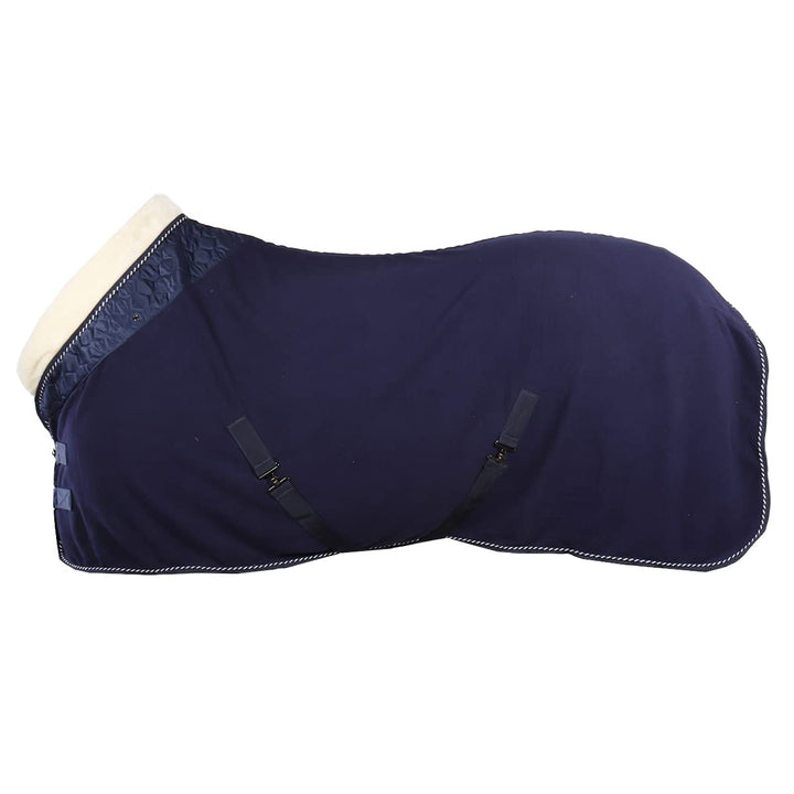 QHP Fleecedecke Brilliance blau 205, blau 205