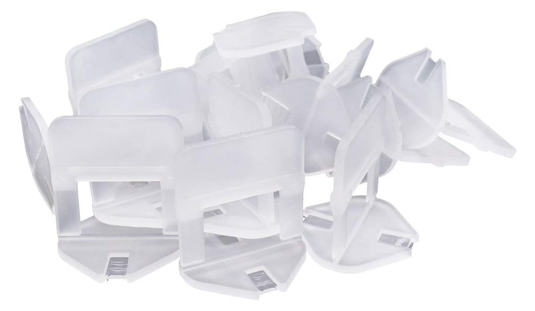 Bauhandel24-3000 Zuglaschen 1mm, Fliesenverlegehilfe, Verlegehilfe, Laschen, Verlegesystem, Fliesen