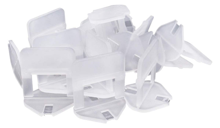 Bauhandel24-3000 Zuglaschen 1mm, Fliesenverlegehilfe, Verlegehilfe, Laschen, Verlegesystem, Fliesen