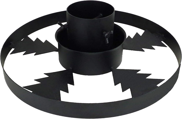 FineHome Metall Tannenbaumständer Weihnachtsbaumständer Ø 40cm Baumständer Christbaumständer Verschi