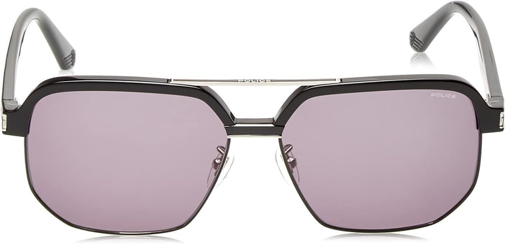 Police Unisex SPLF11 Sunglasses, Black, 61
